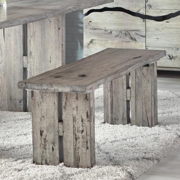 Napa Furniture Designs Renewal by Napa Rustic Dining Bench Johnny